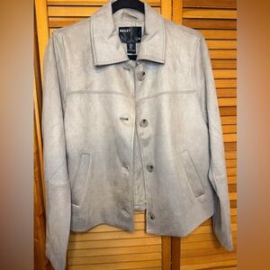 Women’s Tan soft Button-Up Jacket
